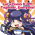 Granblue Fantasy: Versus GBVS Yuel Let's Finish It Off! Together, Everyone!