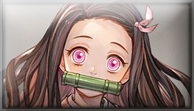 Tanjiro, Nezuko, Zenitsu, and Inosuke - Granblue Fantasy Wiki