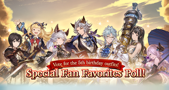 Vote for which characters you want to see join the Granblue Fantasy Versus  in CyGames' official survey