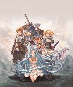 Granblue Fantasy The Animation, Drang, Sturm, Gran, Lyria, Vyrn y Rackam