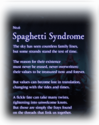 Spaghetti Syndrome