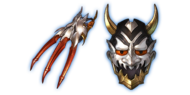 07 Demon’s Wail ( Nehan's mask and claw set from Seeds of Redemption)