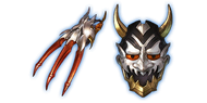 07 Demon’s Wail ( Nehan's mask and claw set from Seeds of Redemption)