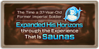 The Time a 37-Year-Old Former Imperial Soldier Expanded His Horizons through the Experience That Is Saunas