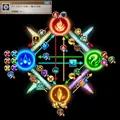 Diagram of rune effects by @panarice