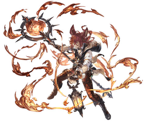 Blazing Teacher Elmott - Granblue Fantasy Wiki