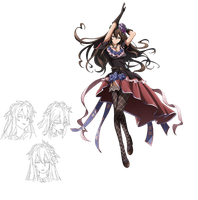 Full body art and facial expressions