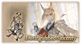 Distinguished Sincerity