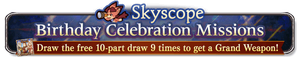 Birthday Celebration Missions